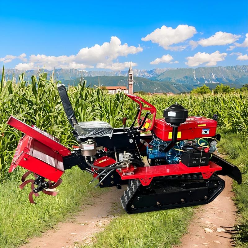 Garden Tiller Mini - Садовый мини-трактор с роторным культиватором, сельскохозяйственное