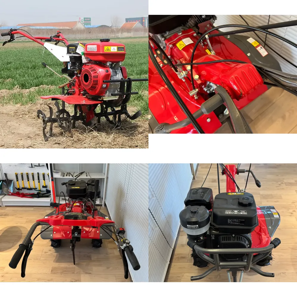 Garden Tiller Mini - Мини-культиватор 7 л.с. с двухколесным приводом