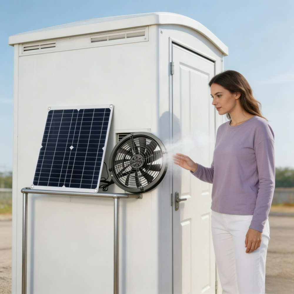 Outdoor Power Vent - Солнечный вытяжной вентилятор 15 Вт/25 Вт,