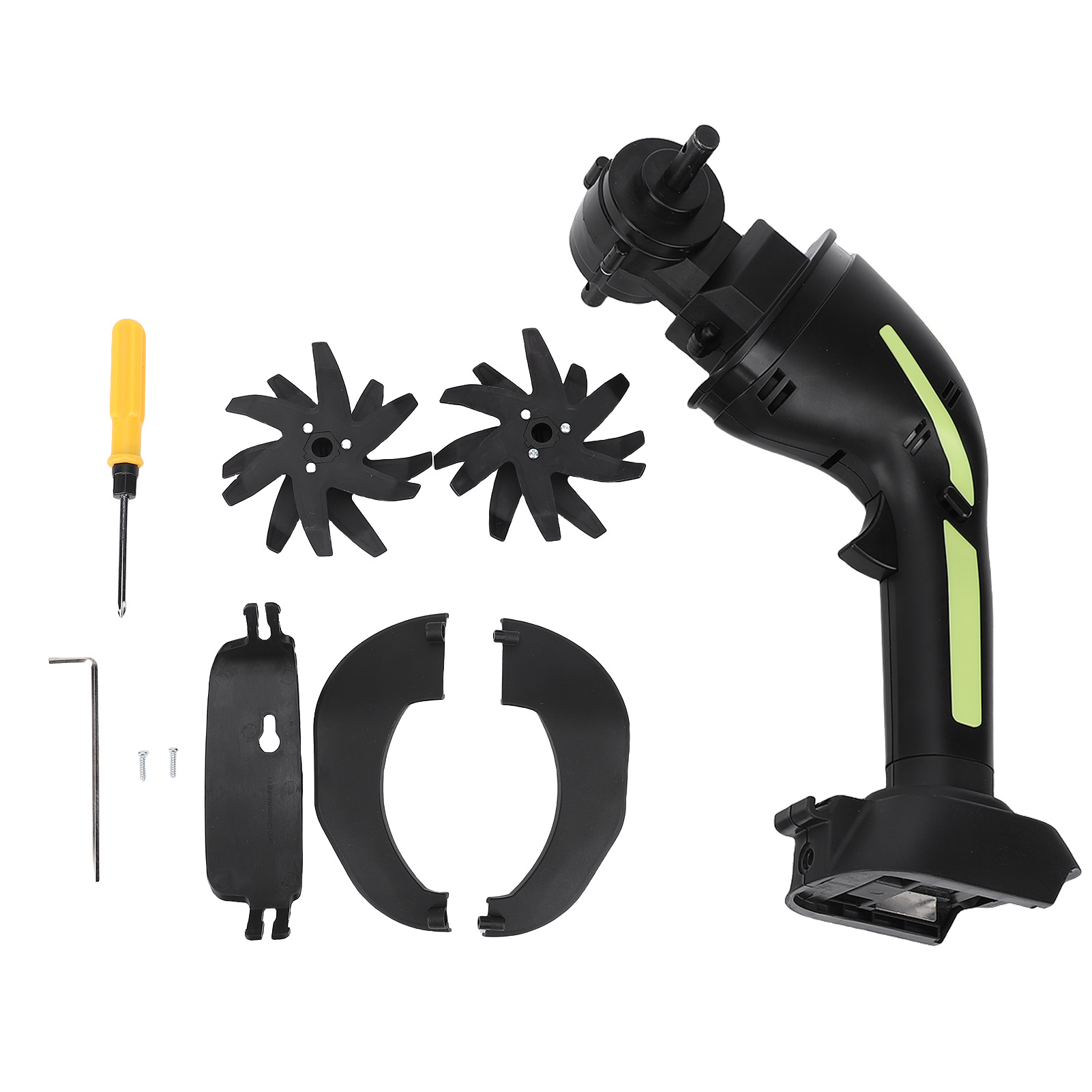 Garden Tiller Mini - Беспроводной электрический культиватор для сада, перезаряжаемый