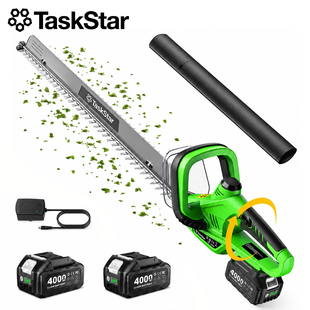 Hedge Trimmer Cordless - Электрический кусторез TaskStar 22 дюйма с