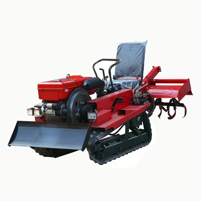 Новый дизельный мини-гусеничны – обзор и цена Garden Tiller Mini