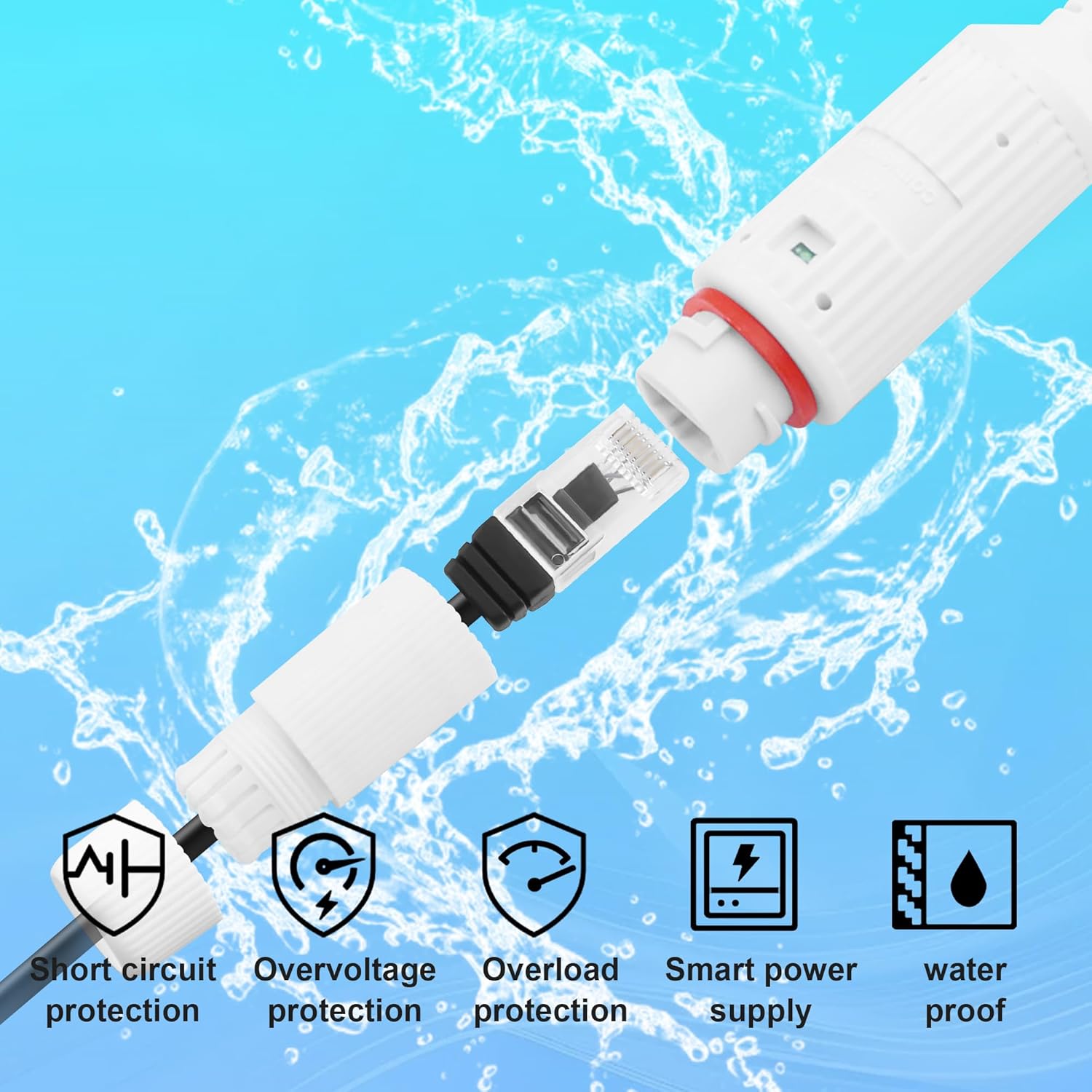 Преобразователь питания POE в  – обзор и цена Outdoor Power Adapter Usb