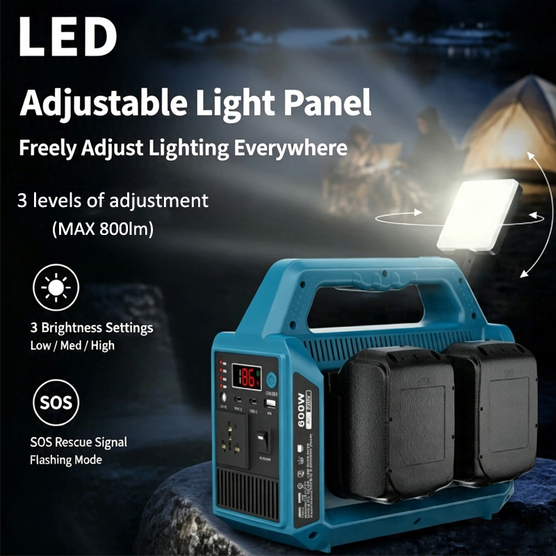 Инвертор с литиевой батареей 6 – обзор и цена Outdoor Power Adapter Usb