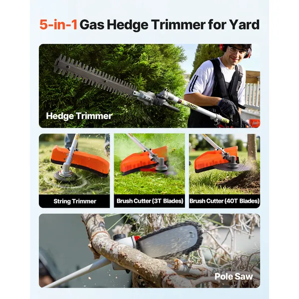 Бензиновый кусторез, ручной ку – обзор и цена Hedge Trimmer Cordless