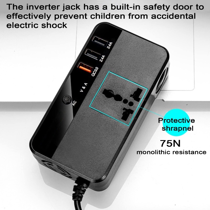 Портативный автомобильный инве – обзор и цена Outdoor Power Adapter Usb