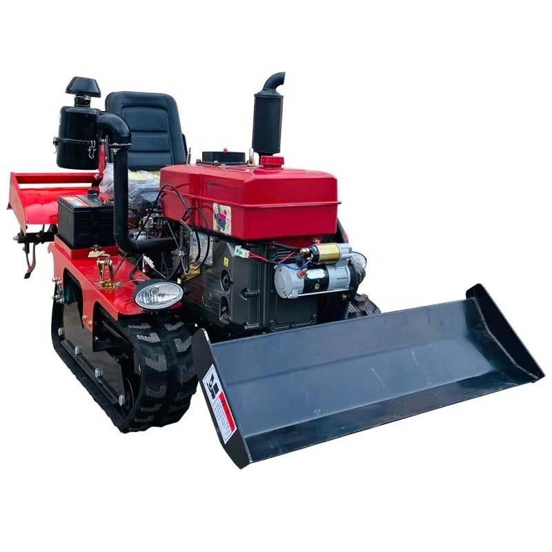 Мини-культиватор на гусеничном – обзор и цена Garden Tiller Mini